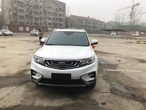 全国首提18款吉利博越，中控台改成全触摸式，哈弗H6拿什么比