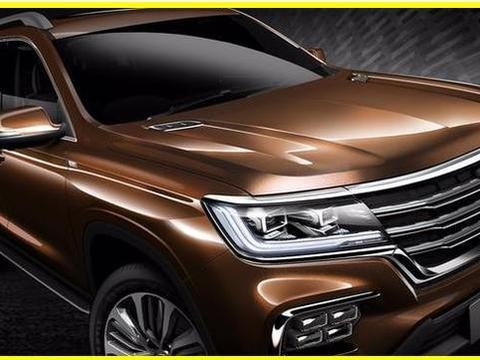 国产又一7座SUV, 比途昂漂亮十倍, 性能完爆汉兰达, 上半年上市