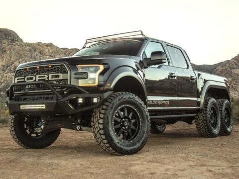 G63 6x6 算老几？Ford F-150 Raptor 6x6 再秀“肌肉”