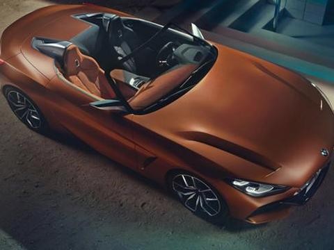 圆石滩车展BMW发布Z4的未来概念车