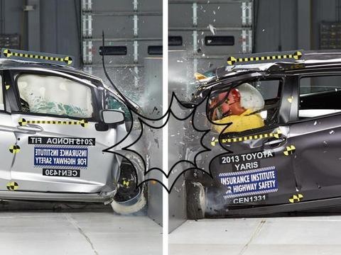 安全至上 本田飞度与丰田致炫谁更安全