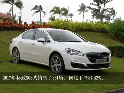 标致508全年仅卖800台！标致销量狂跌30％！