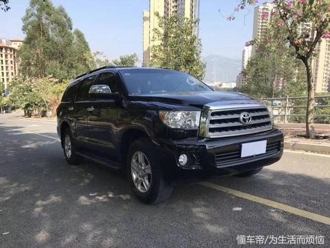 这台丰田红杉售价21万
