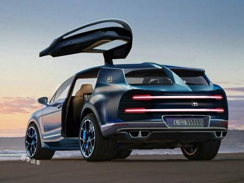 布加迪SUV有望后年亮相，效果图很霸气，这外形起什么名字呢