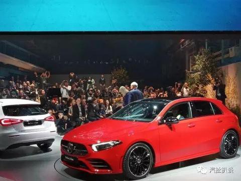 奔驰全新一代A级车首发，下半年三厢车型国产引入国内市场