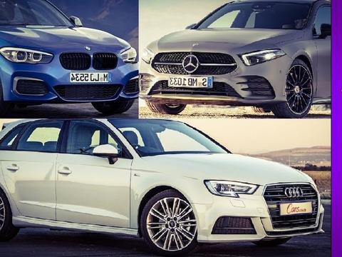 2019款奔驰A级 VS 宝马1系 VS 奥迪A3