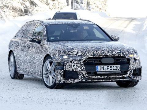 全新S6 Avant路试谍照曝光 外观更加凶狠