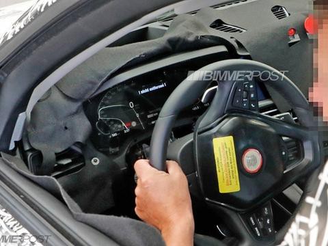 配全液晶仪表盘 全新宝马3系内饰谍照曝光