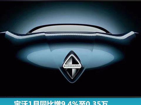 开门红！宝沃1月同比增9.4%至0.35万