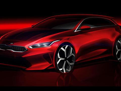 新一代起亚Ceed设计图公布 将亮相日内瓦车展