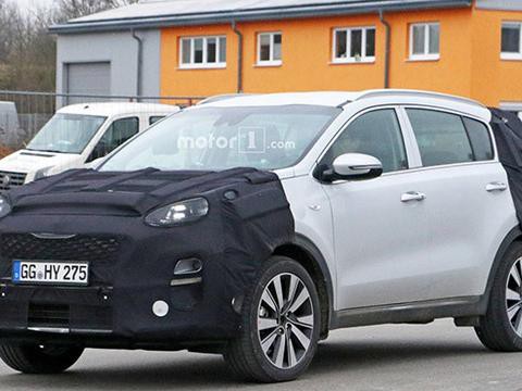 2019款起亚狮跑谍照曝光 或将10月亮相巴黎