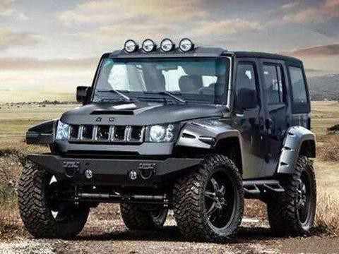 新款BJ40实车亮相,换装奔驰内饰,13万起,这颜值还要什么牧马人