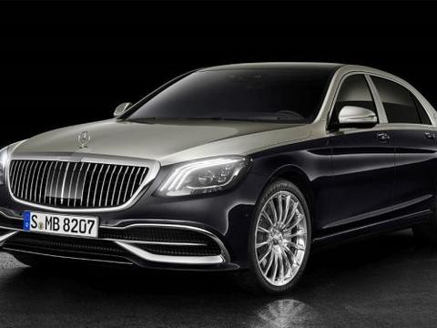 奔驰放大招，竖条中网配双色车身，帅爆了！开始瓜分宾利的市场！