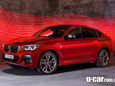 维持斜背造型, 性感身形, 新款宝马X4情人节报到