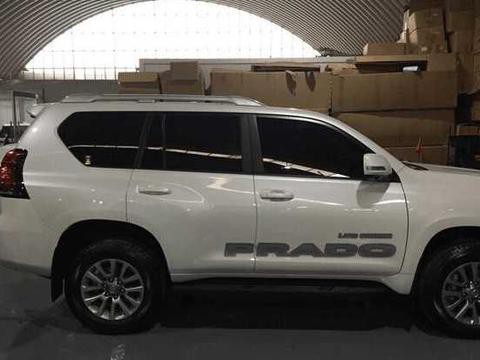 18款普拉多4000中东版乞丐版提车, 落地58.8万, 一切只为全时四驱