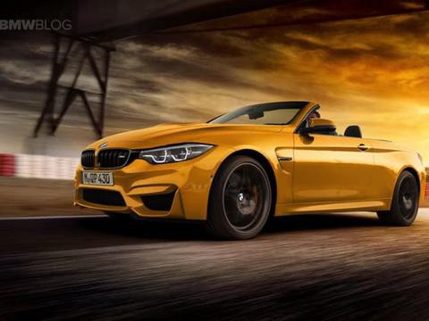 宝马发布M4 限量敞篷版官图 换装20寸轮圈