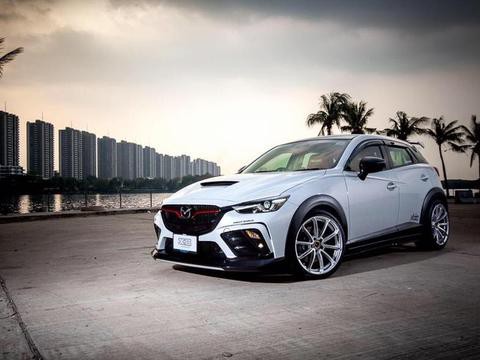 有多少车友关注过它呢？来一个马自达CX3改装案例