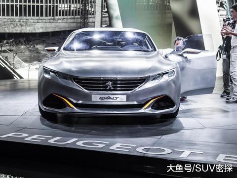 新一代标致508官图曝光, 无框车门配飞机座舱, 全系标配8AT!