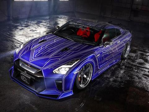 科幻感十足 看看这款最新改装版本的日产GT-R