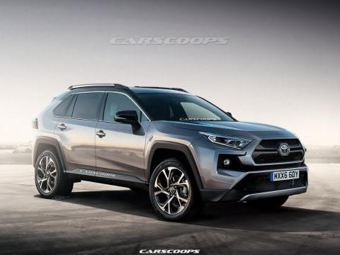 丰田全新RAV4假想图曝光 有望年底亮相