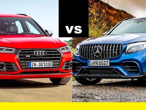 2018款奥迪SQ5 vs 梅赛德斯AMG GLC63动态对视