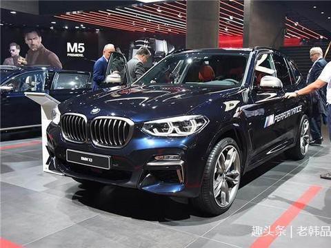 2018款宝马X3亮相，3.0L+六缸发动机，预计6月上市！！