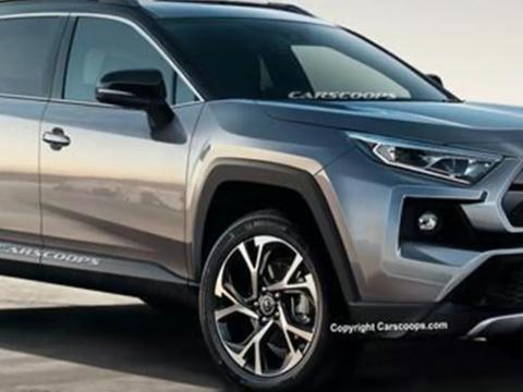 比现款硬朗 丰田全新荣放效果图