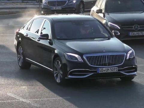 新迈巴赫S级无伪装谍照曝光 日内瓦车展亮相