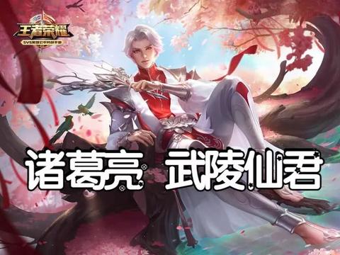 王者荣耀:诸葛亮武陵仙君完美杀戮机器