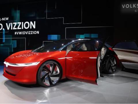 最美大众电动车神似CC，续航665km，配劳斯莱斯车门内饰如游艇！