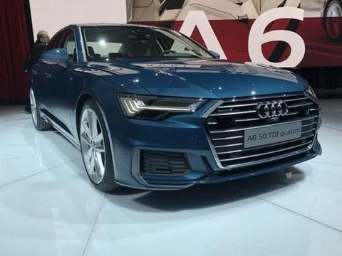 全新一代奥迪A6日内瓦首秀，颜值极高，奔驰、宝马都没得比