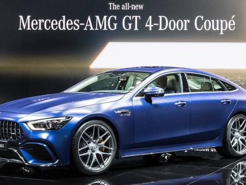 2018日内瓦车展，细看AMG GT四门车型，如何打赢Panamera