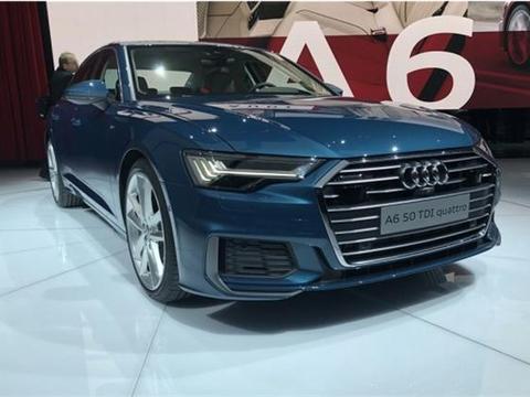 奥迪全新A6正式亮相，外观激进似轿跑，内饰奔驰宝马都比不上！