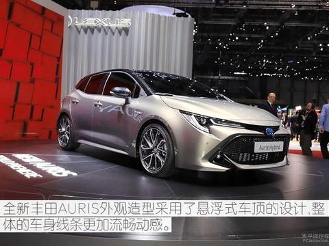 全新丰田Auris静态体验 超高颜值两厢车
