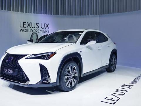 雷克萨斯UX正式首发 竞争对手指向GLA/Q3/宝马X1