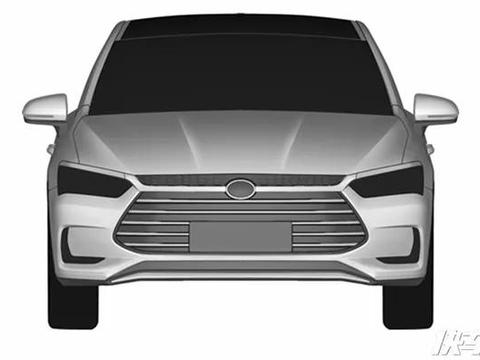 比亚迪全新一代秦，外观专利图来了！