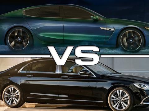 2019款宝马M8 Gran Coupe vs 梅赛德斯迈巴赫S级