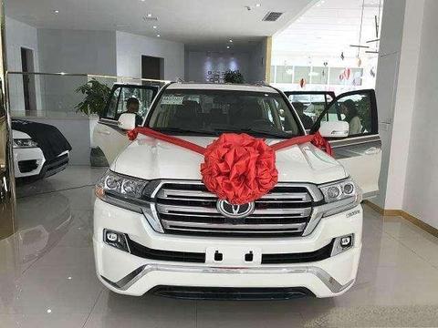 偶遇丰田陆巡运损车, 4S店: 从运输车上摔了下来, 现在4折处理?