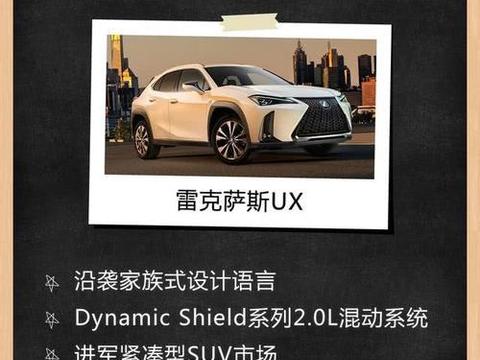 雷克萨斯UX定位入门级SUV 霸气外形秒杀BBA！