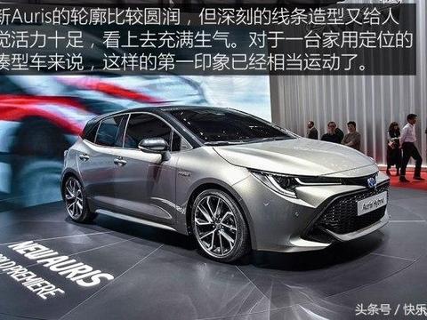 全新卡罗拉，换代的外观就是这样子，动力系统也有大改