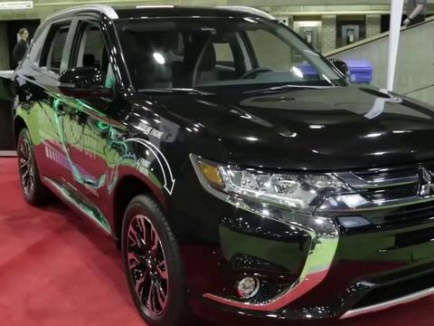 2018款三菱欧蓝德PHEV混动版实拍