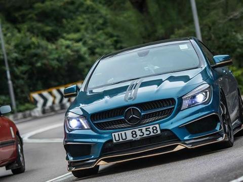 看上去很精神，奔驰BenzCLA250