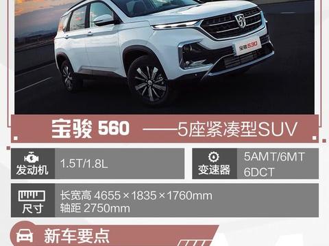 宝骏530今日上市 提供1.5T和1.8L可选