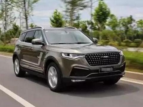 众泰大7座SUV来袭，这次不再像保时捷了却和路虎揽胜有几分相似