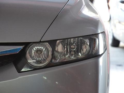 佛山专业汽车改灯_经典款的八代思域改灯，加装透镜完美搭配