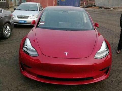 特斯拉MODEL 3国内谍照 或将2019年交付