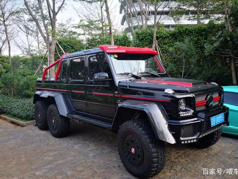 大连最贵皮卡现身三亚，超过8百万大牛，当地人都是第1次见