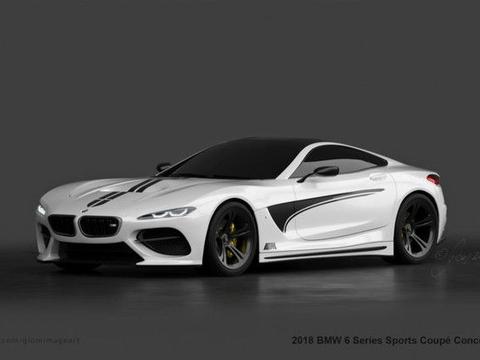 曝全新宝马6系Coupe假想图