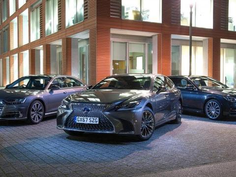 2018款雷克萨斯LS vs 奥迪A8 vs 奔驰S级动态鉴赏