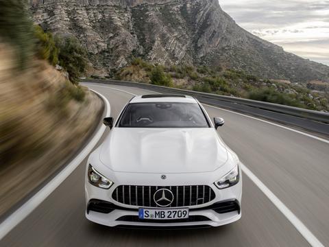 奔驰AMG GT四门版亮相,简直就是奔驰版的保时捷帕拉梅拉